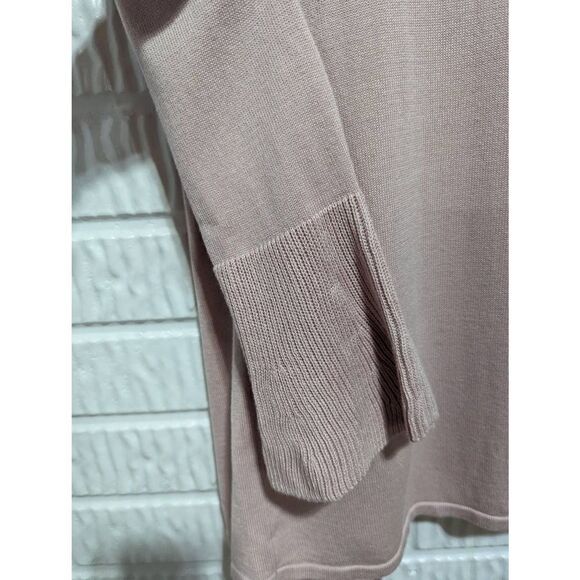 Neiman Marcus Women's Pink Open Front 3/4 Sleeves Draped Cardigan Size XS NWT - Picture 4 of 7